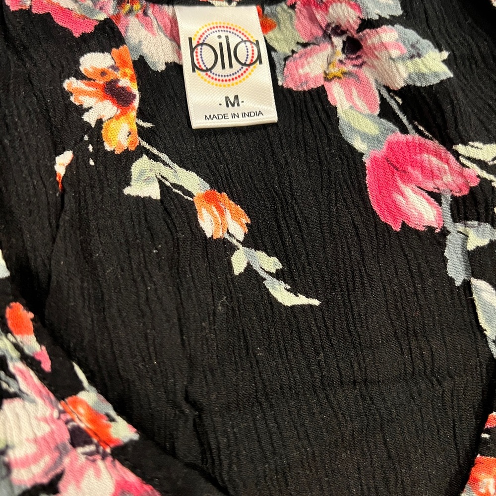 Floral Mixed Print Dress - Picture 4 of 7
